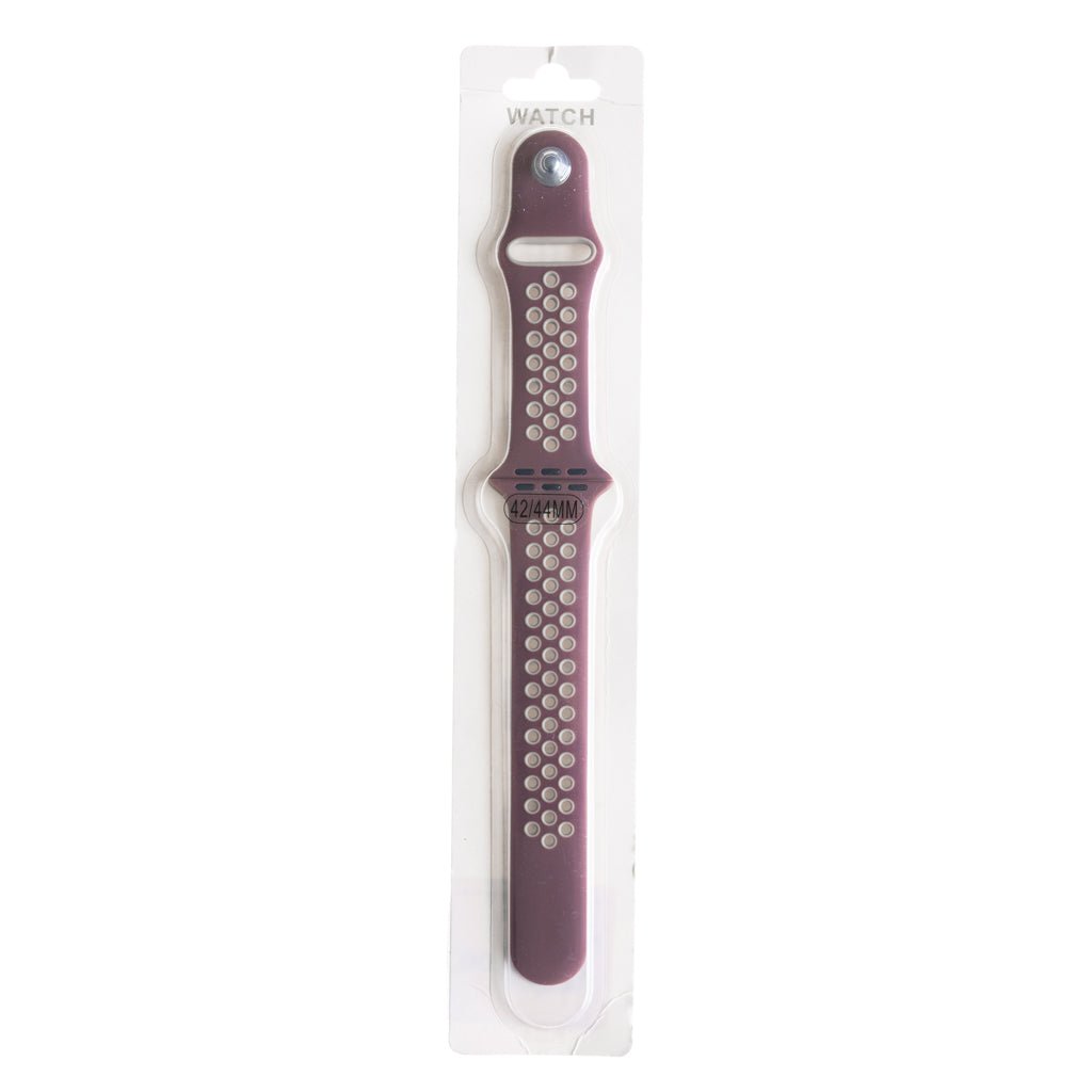 Accesorio El Rey Pulsera Tipo Nike Apple Watch 38 / 40 / 41 Mm Color Morado Claro