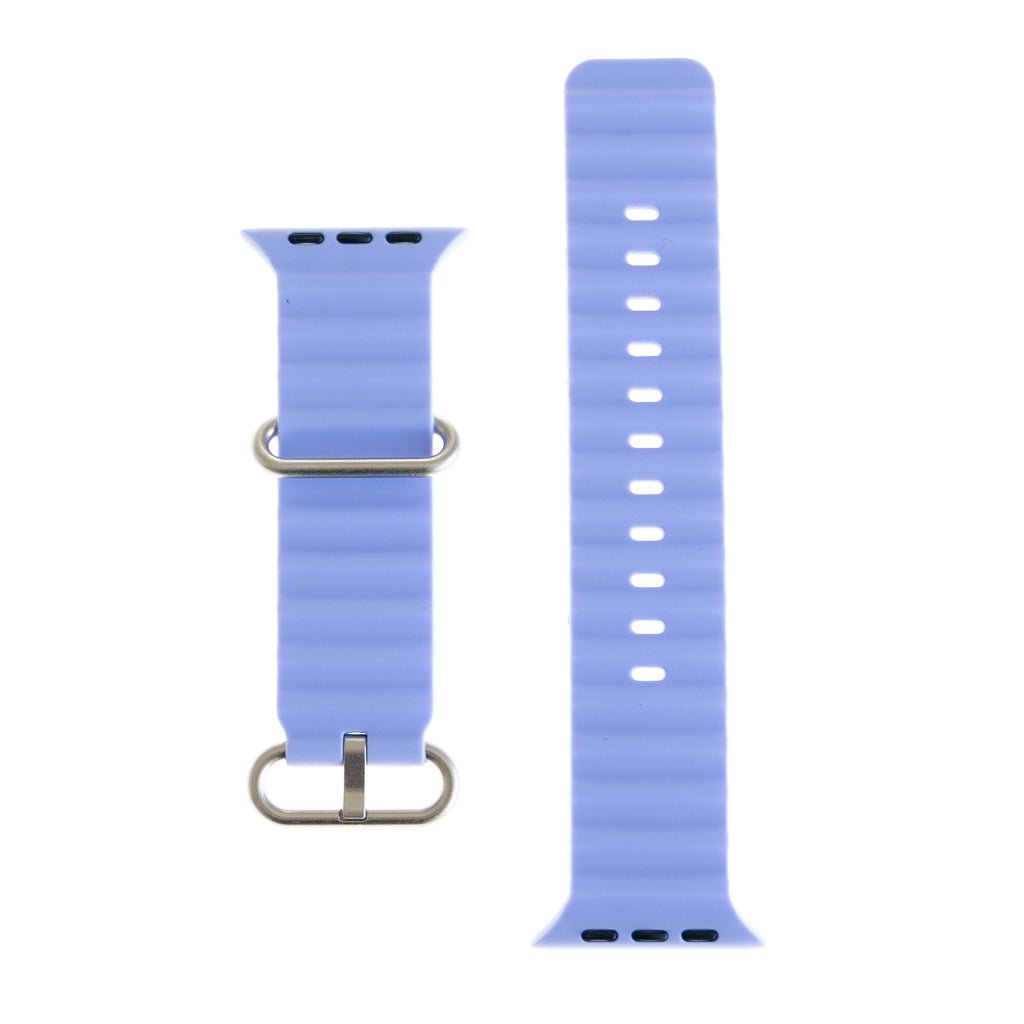 Accesorio El Rey Pulsera Silicon Ocean 42 / 44 / 49 Mm Lila