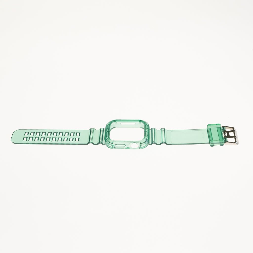 Accesorio Generico Pulsera con Bumper Rugged Apple Watch 45 Mm Color Verde — foto 3
