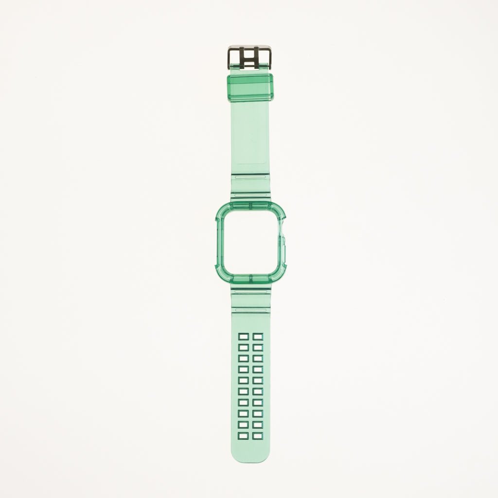 Accesorio Generico Pulsera con Bumper Rugged Apple Watch 45 Mm Color Verde