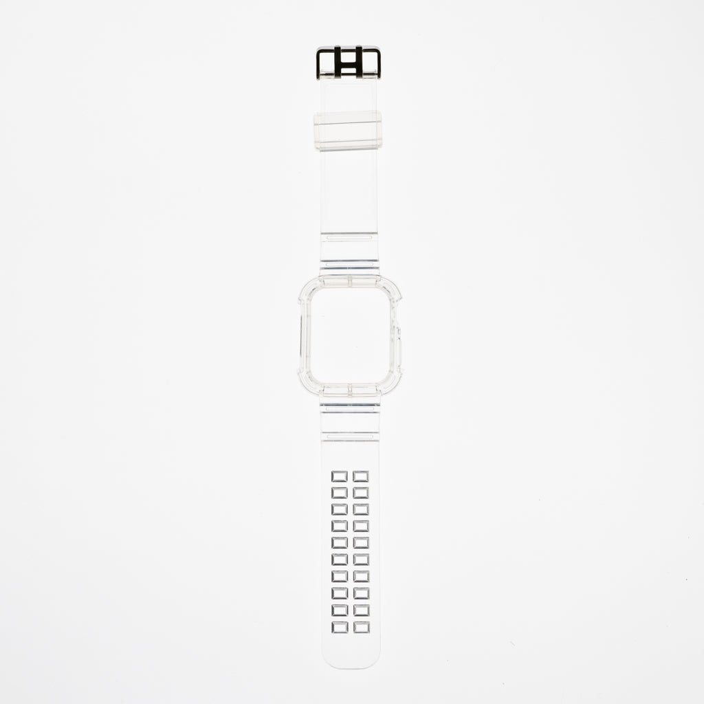 Accesorio Generico Pulsera con Bumper Rugged Apple Watch 42 Mm Transparente