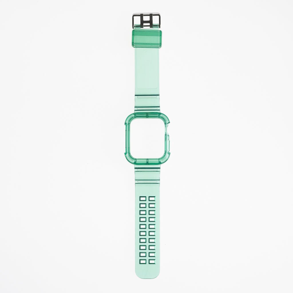 Accesorio Generico Pulsera con Bumper Rugged Apple Watch 42 Mm Color Verde — foto 2