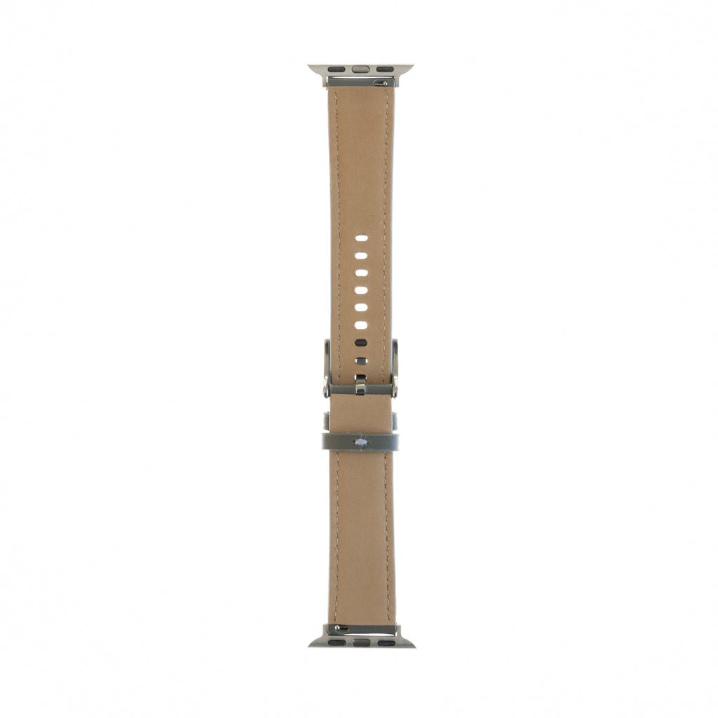 Accesorio Generico Pulsera de Cuero Apple Watch 38 Mm Color Gris — foto 2
