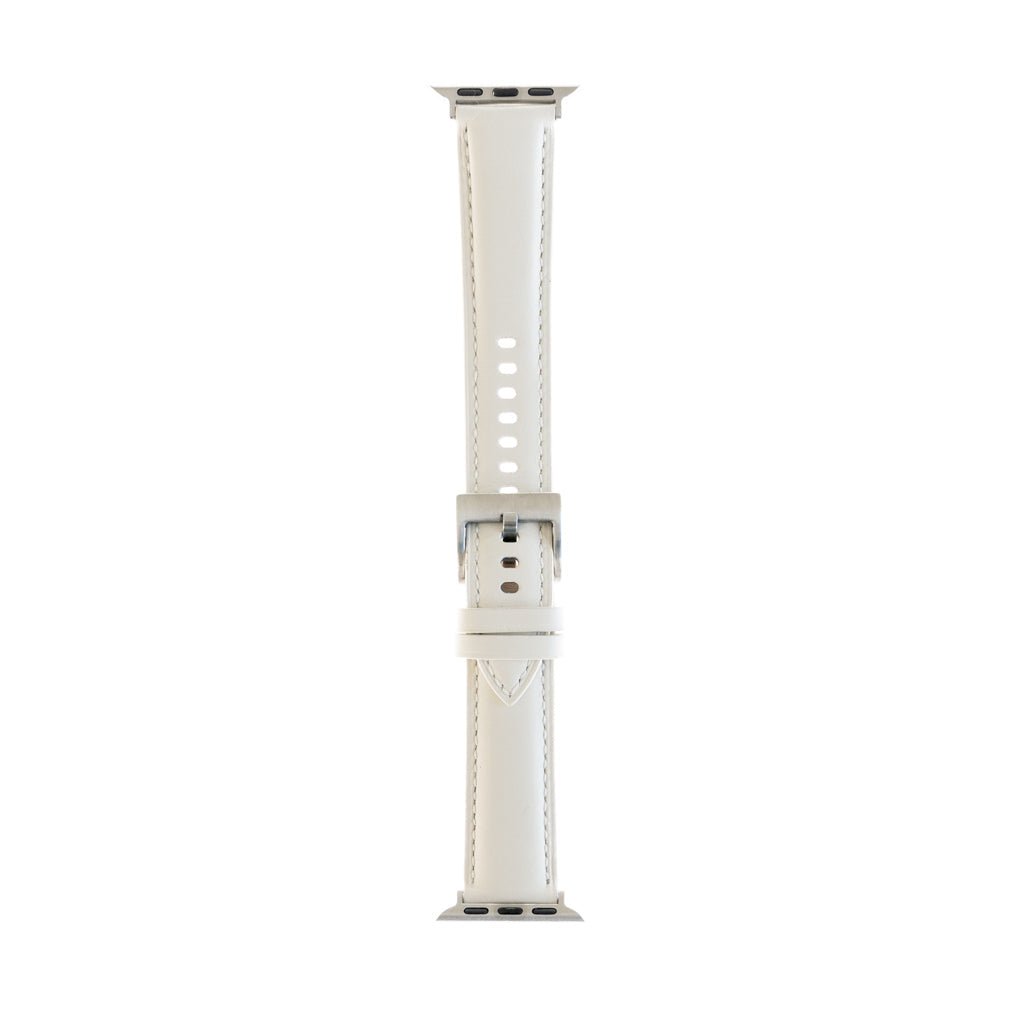 Accesorio Generico Pulsera de Cuero Apple Watch 41 Mm Color Blanco
