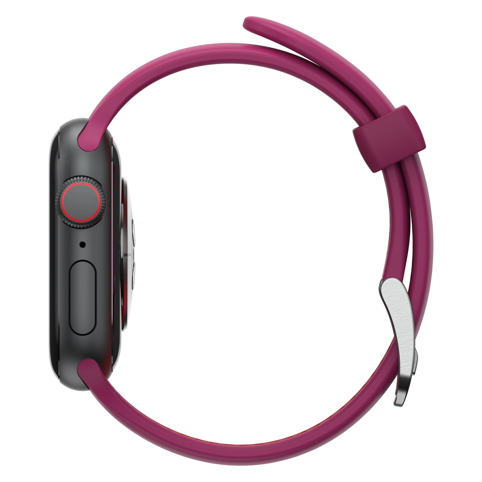 Accesorio OtterBox Pulsera Silicon All Day Band Apple Watch 38 / 40 / 41 Mm Color Fucsia / Rojo — foto 3