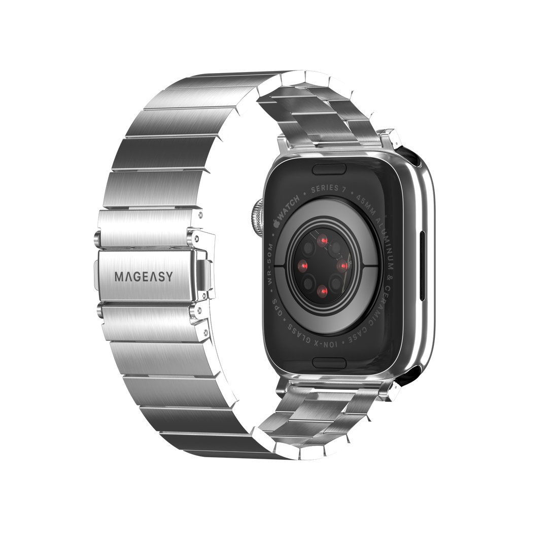 Accesorio SwitchEasy Pulsera Maestro Stainless Steel Apple Watch 38 / 40 / 41 Mm Plateado — foto 3