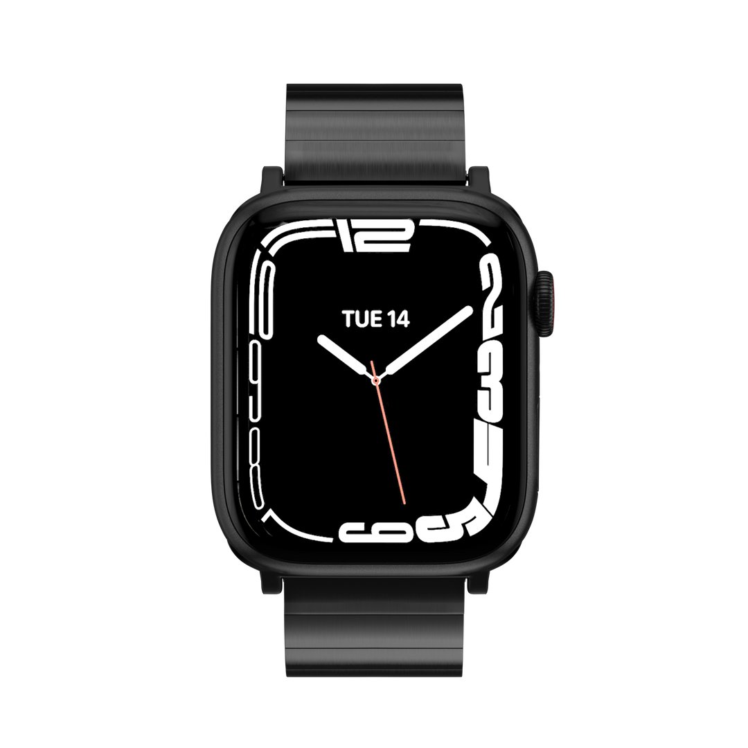 Accesorio SwitchEasy pulsera maestro stainless steel magnetico apple watch 38 / 40 / 41 mm negro — foto 2