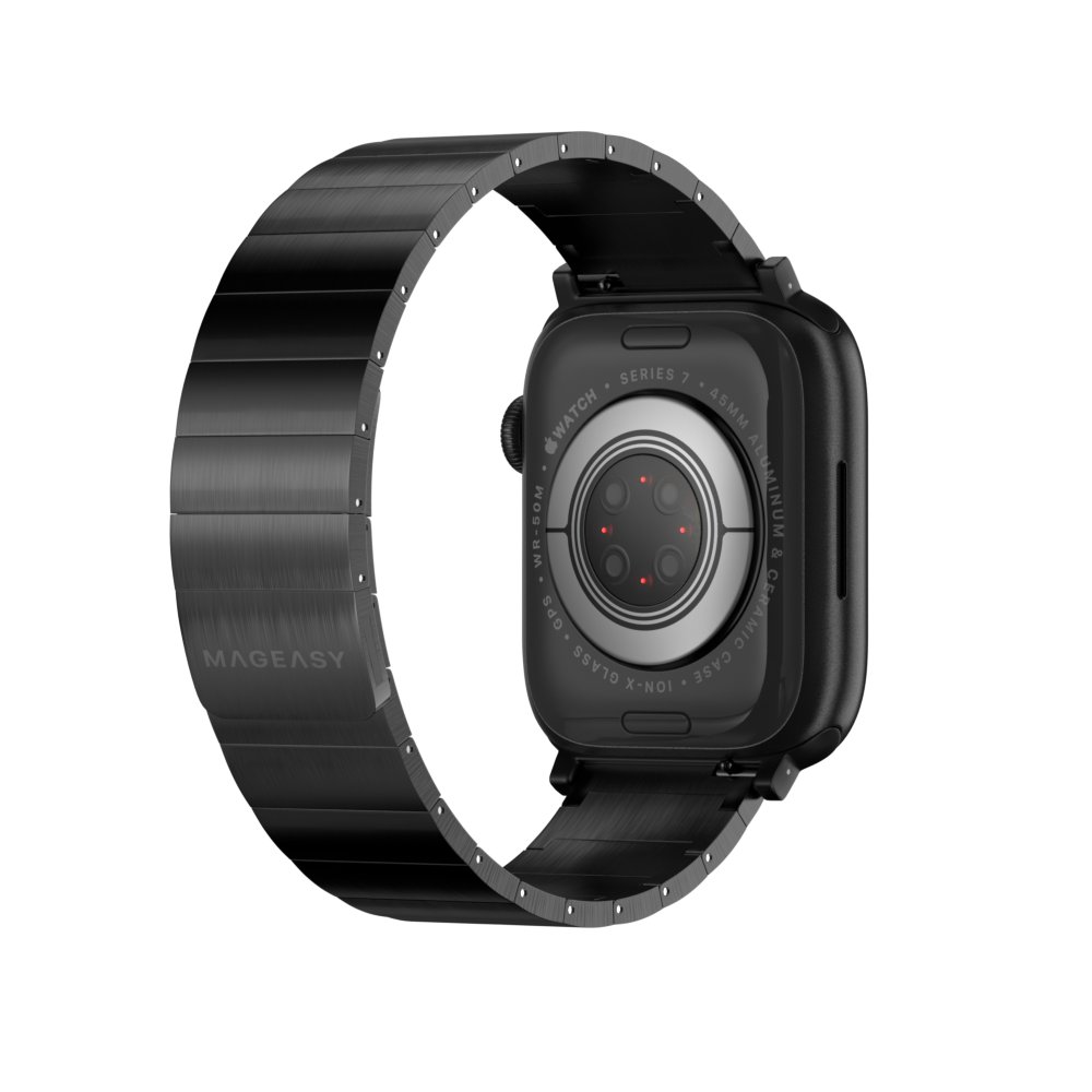 Accesorio SwitchEasy pulsera maestro stainless steel magnetico apple watch 38 / 40 / 41 mm negro — foto 3