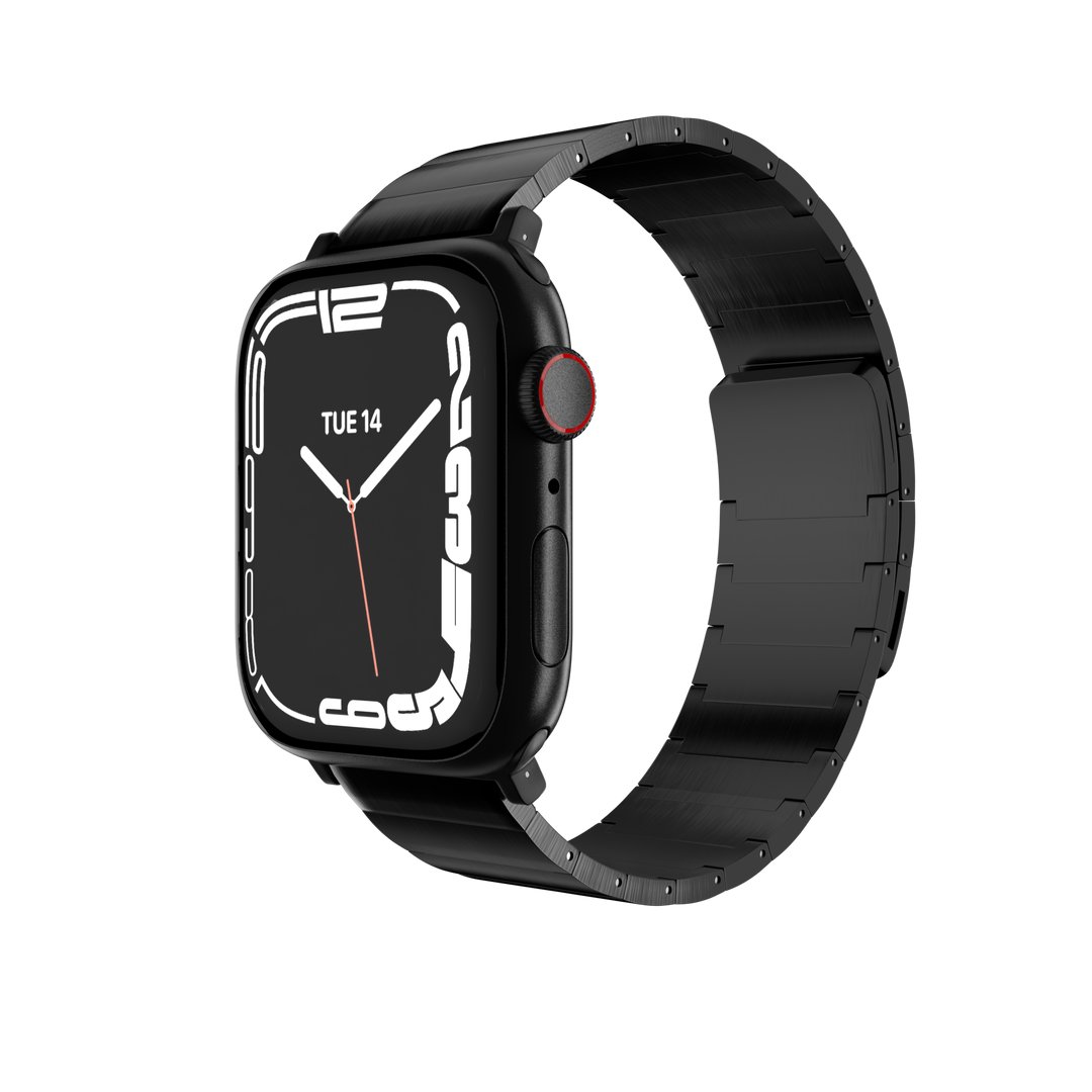 Accesorio SwitchEasy pulsera maestro stainless steel magnetico apple watch 38 / 40 / 41 mm negro