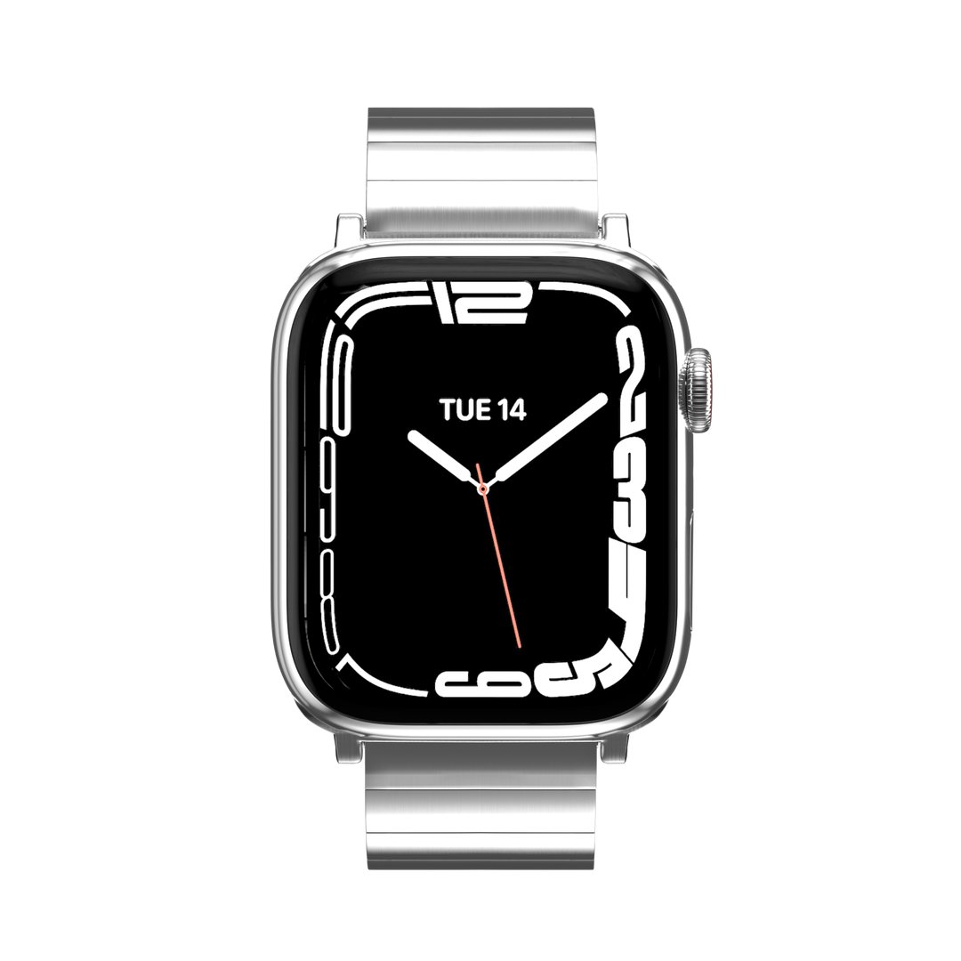 Accesorio switcheasy pulsera maestro stainless steel magnetico apple watch 38 / 40 / 41 mm plateado — foto 2
