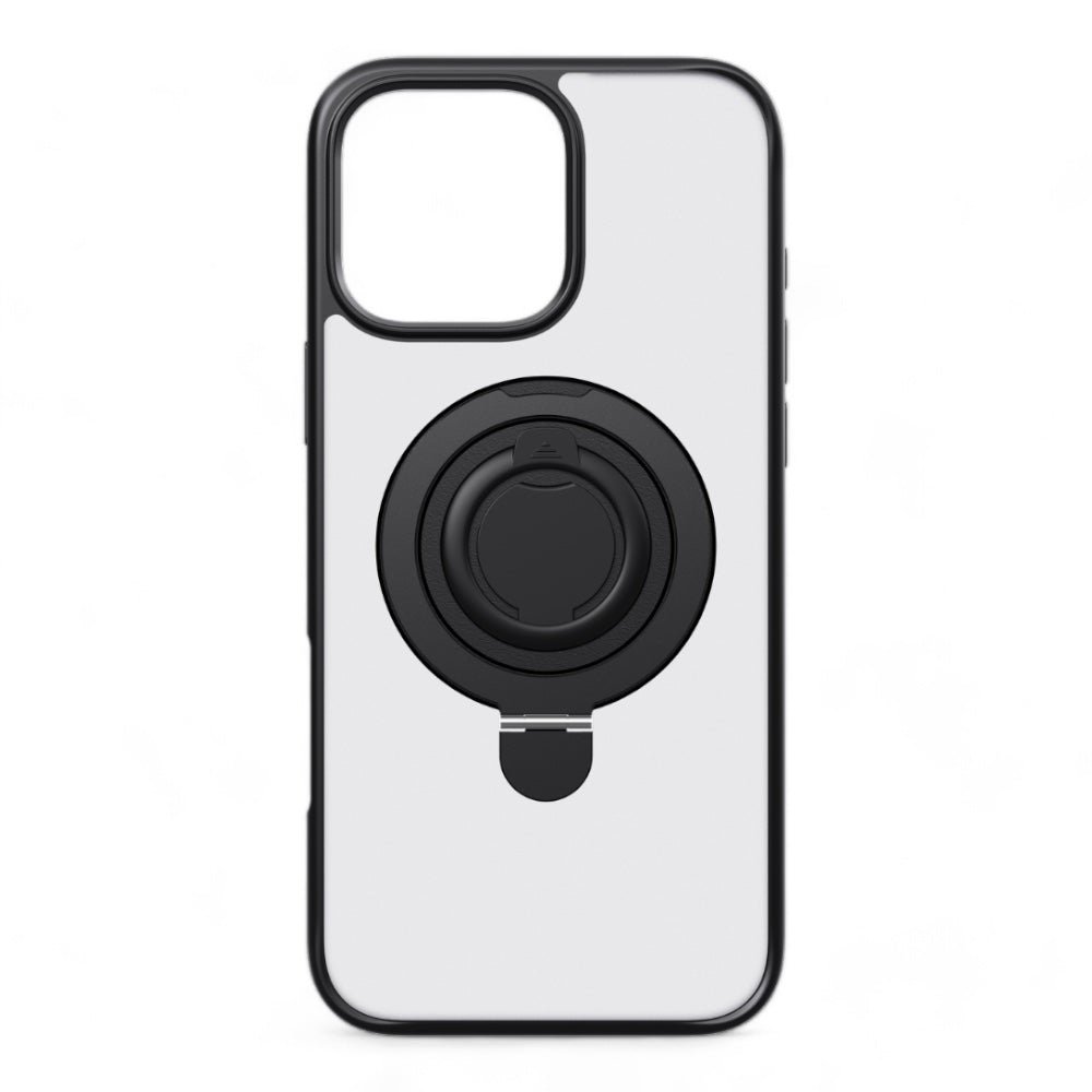 Estuche Devia MagSafe iPhone 16 Pro Delight Series Magnetic Case With Bracket Color Negro — foto 2