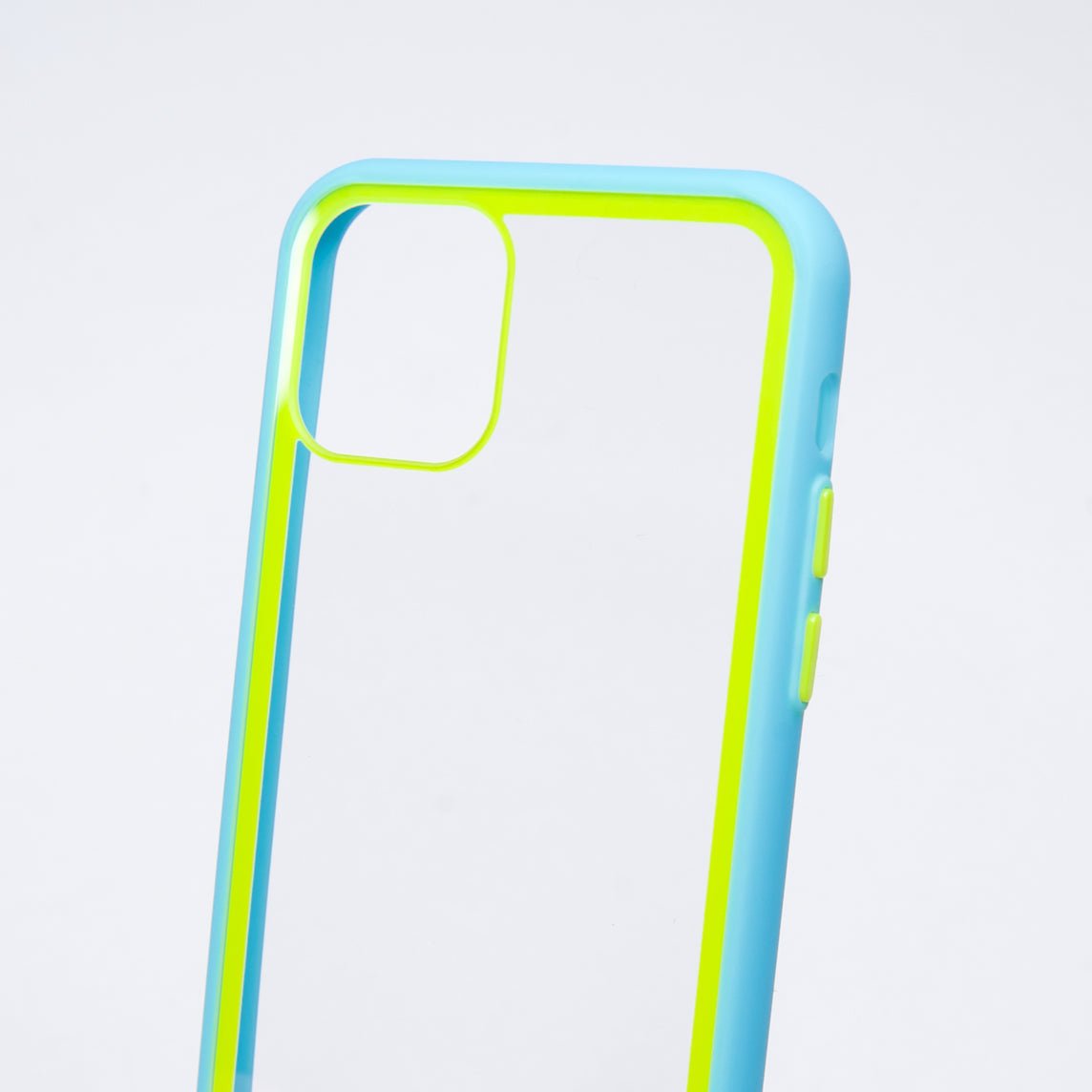 Estuche Transparente El Rey Apple iPhone 11 Pro Max Color Celeste / Transparente — foto 2