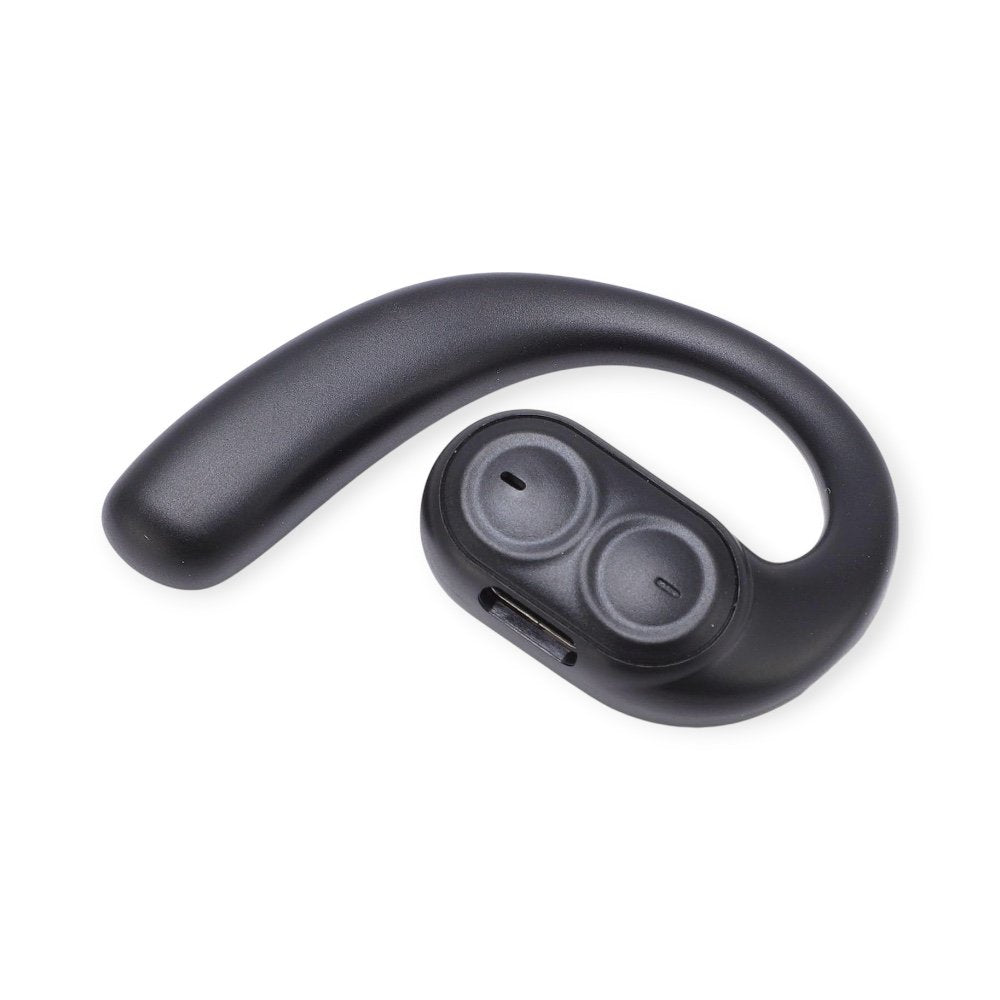 Accesorio Genérico Audífono Bluetooth Manos Libres, de Oreja Abierta con Gancho, Micrófono y Autonomía Anunci