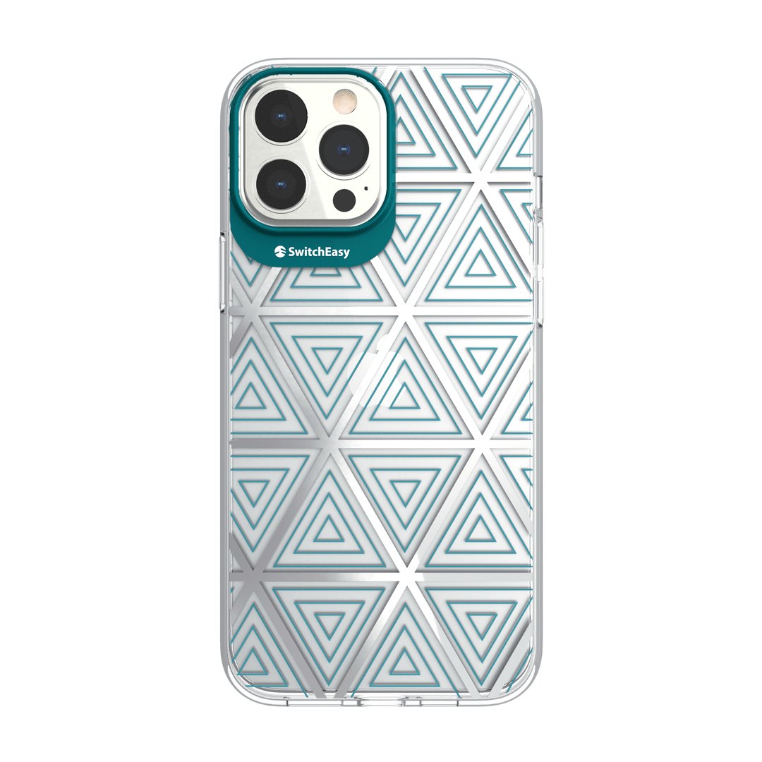 Estuche Clásico SwitchEasy Artist Double In Mold Decoration Apple Phone 12 Pro Max / iPhone 13 Pro Max Color Aurora