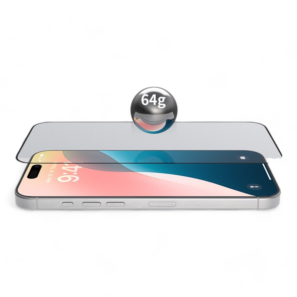 Protector Pantalla Devia Vidrio Templado iPhone 16 Plus Van Series Full Screen Anti-static Twice-tempered Glass Color Transparente — foto 3