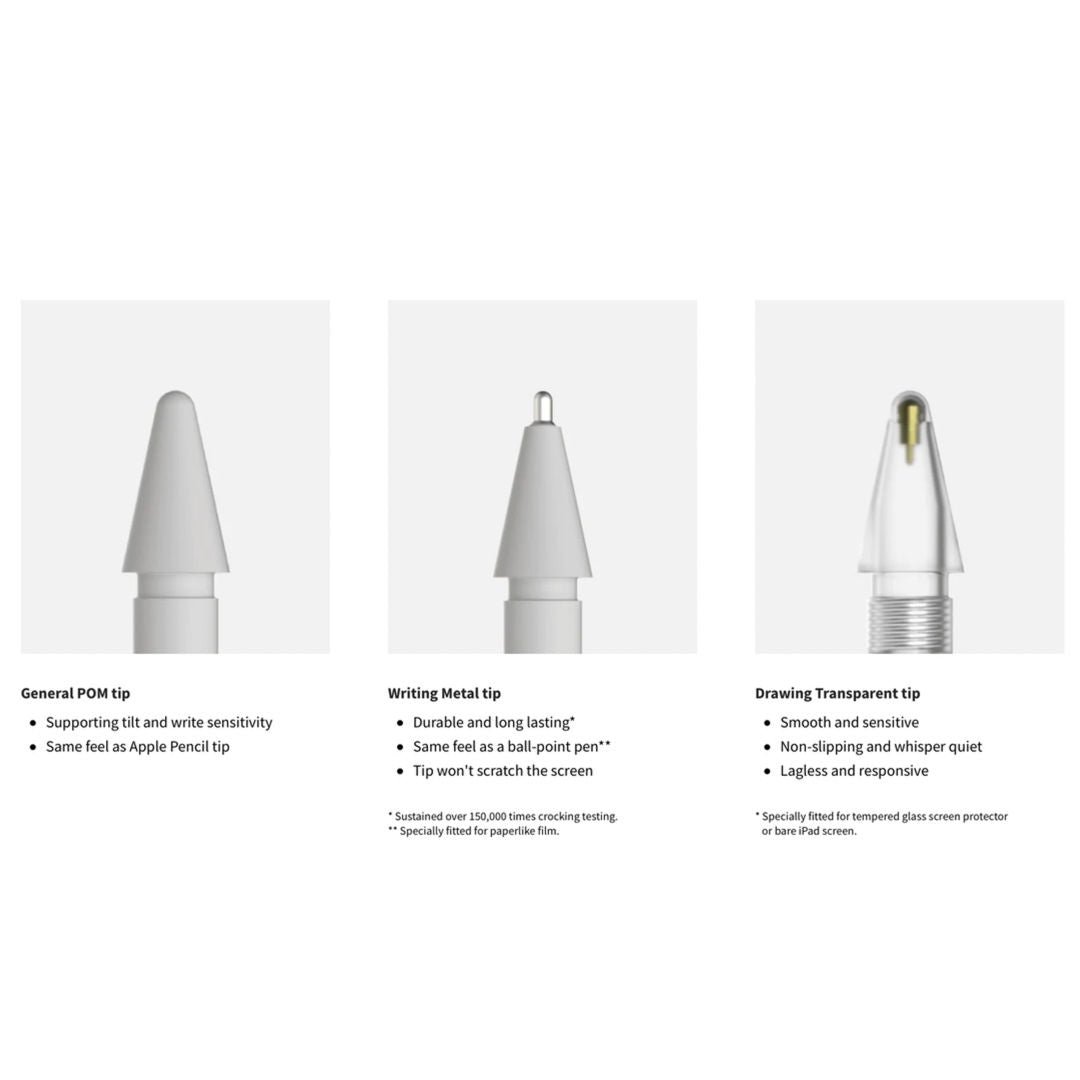 Accesorio SwitchEasy Apple Pencil 4 Puntaproposito General Color Blanco — foto 2