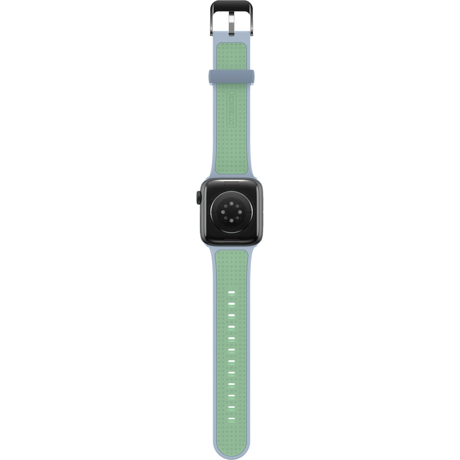 Accesorio OtterBox Pulsera Silicon All Day Band Apple Watch 42 / 44 / 45 Mm Color Celeste / Verde Claro — foto 6