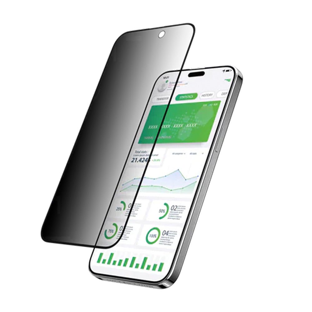 Accesorio mageasy vidrio templado iphone 15 plus vetro privacy color transparente
