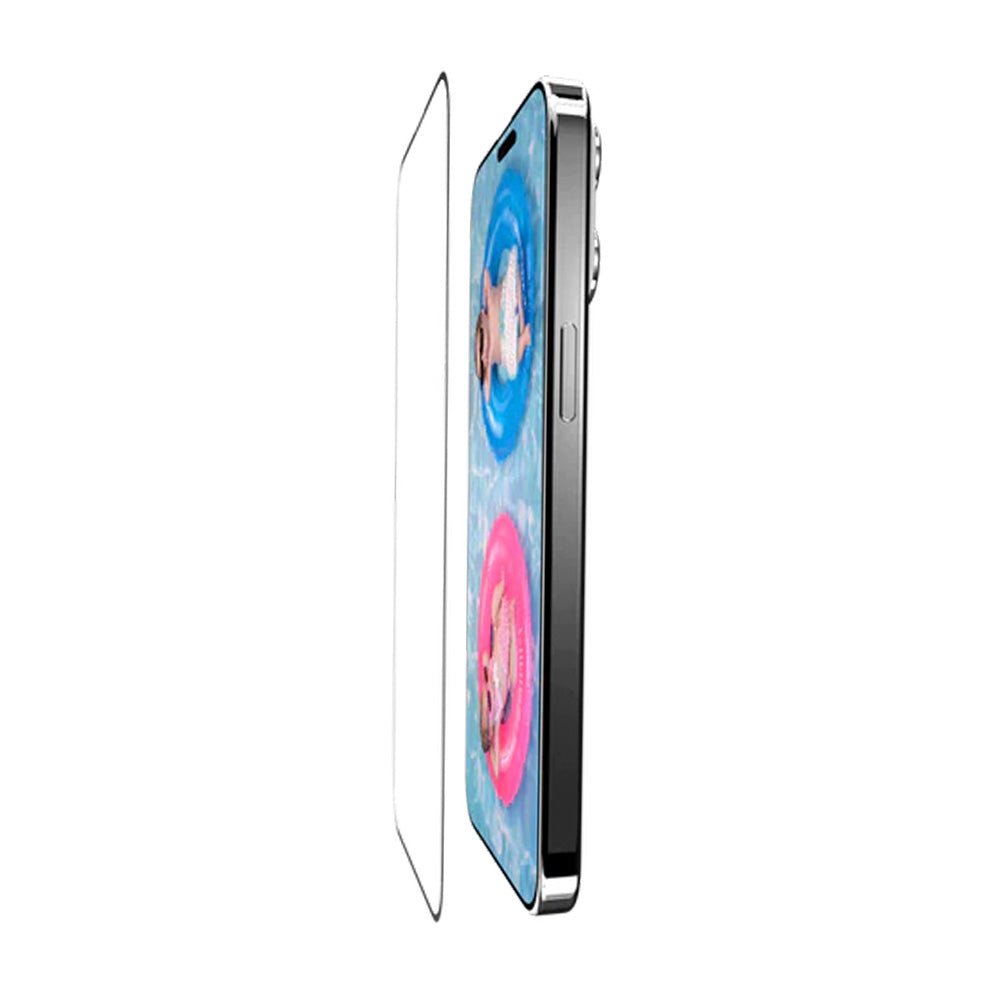 Accesorio SwitchEasy vidrio templado iPhone 15 plus glass 9h color transparente — foto 2