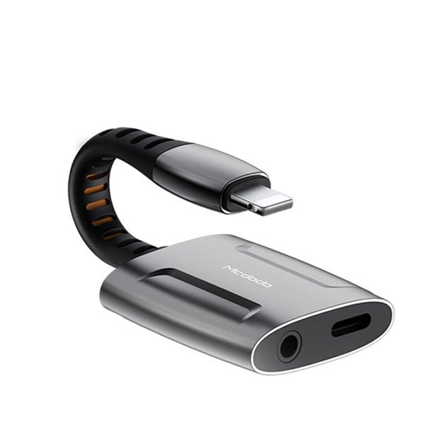 Cable McDodo Adaptador Ca 6340 Lightning To Dc3.5 Mm Lightning Aluminum Audio — foto 2