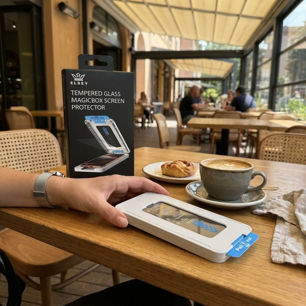 El Rey Tempered Glass HD Magicbox Screen Protector For iPhone 13 Pro Max — foto 3