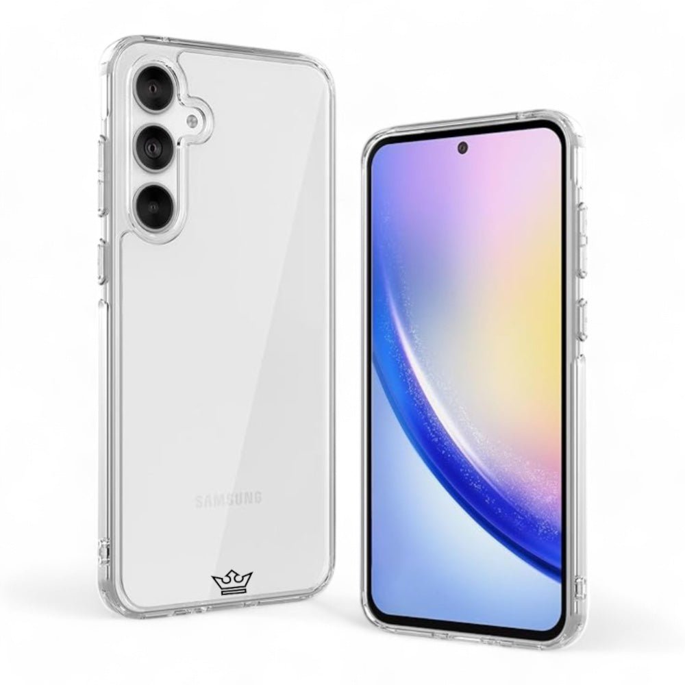 Estuche El Rey Samsung A55 Botones Grises Color Transparente — foto 2