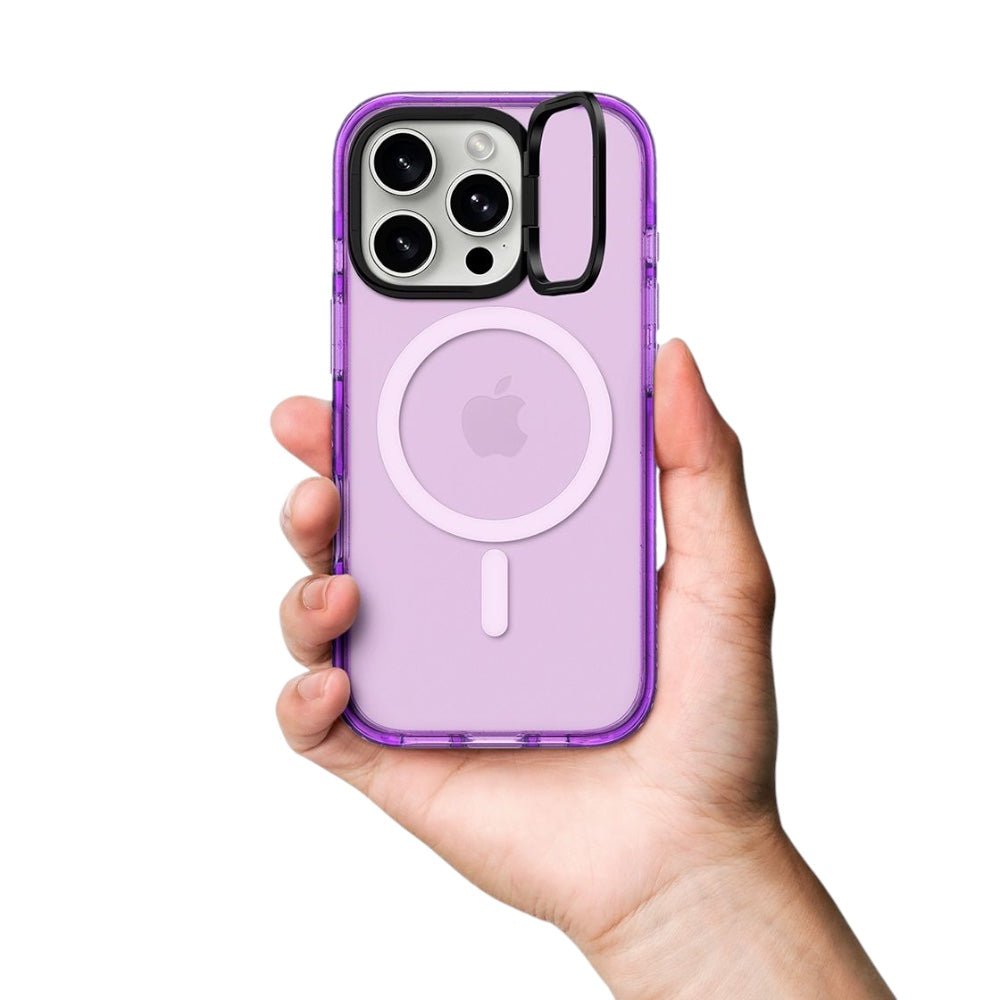 Estuche CASETiFY Ring Stand MagSafe - iPhone 14 Pro Max Morado — foto 2
