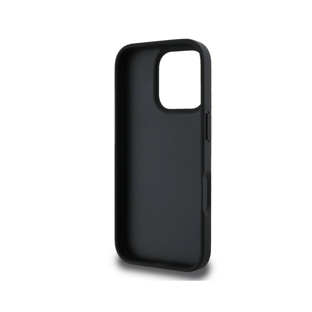 Estuche Karl Lagerfeld Hc Pu Monogram K. Head Pin Black iPhone 16 Pro — foto 3