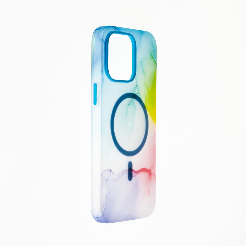 Estuche Clásico El Rey Figura Apple iPhone 14 Pro Max Color Arcoiris — foto 3