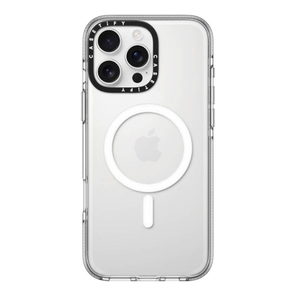 Case CASETiFY Impact con MagSafe iPhone 15 Pro Max Transparente