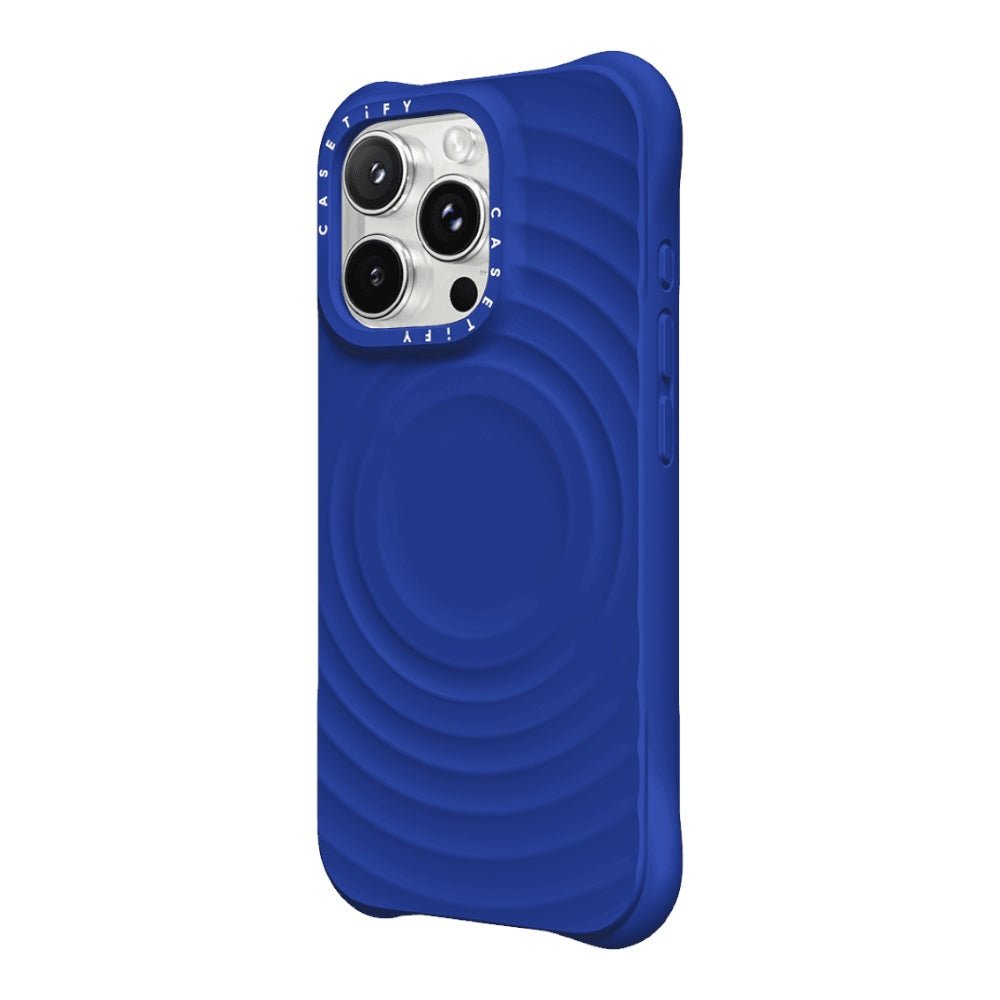 Case CASETiFY Ripple iPhone 15 Azul — foto 2