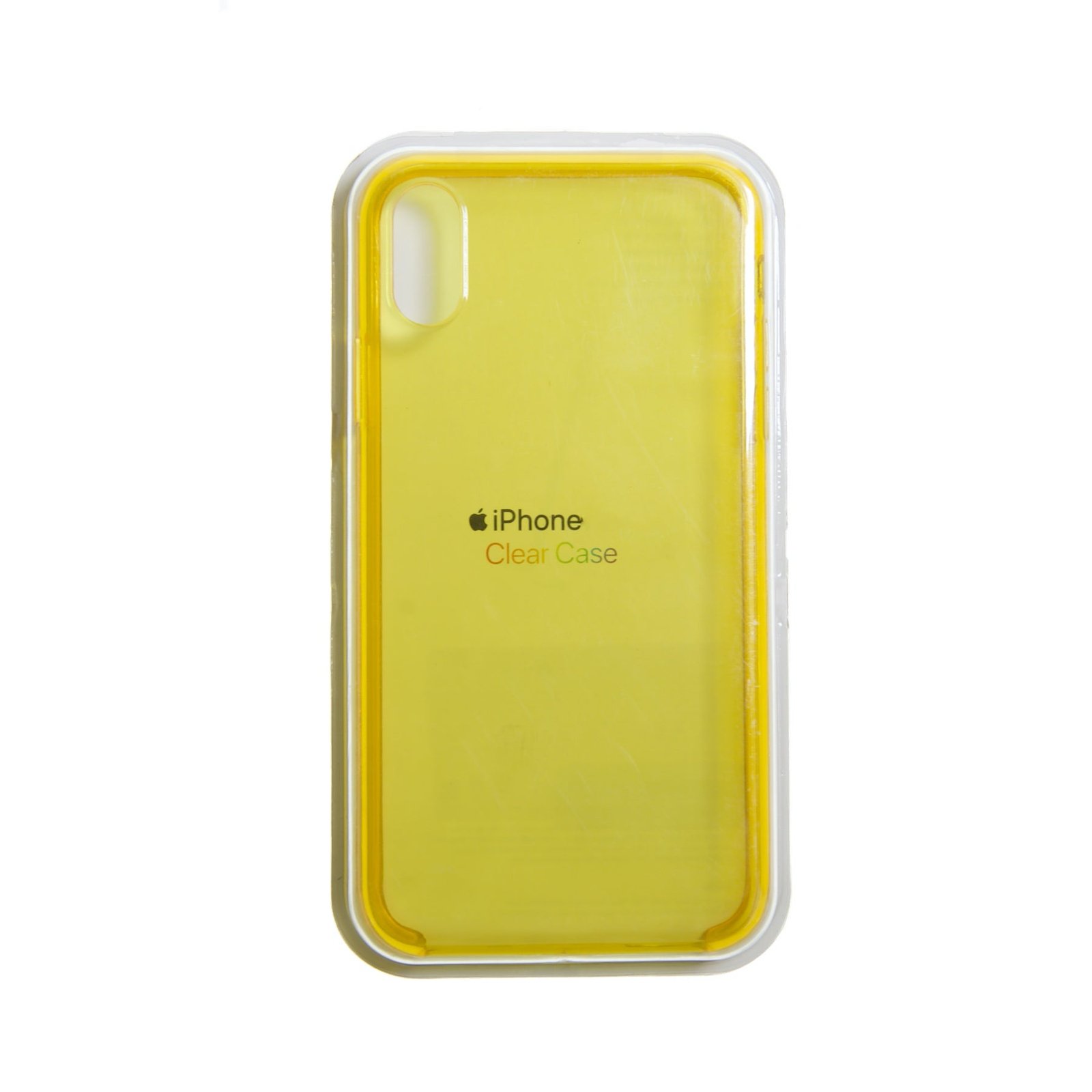 Estuche Transparente Amarillo para iPhone 6 / 6s