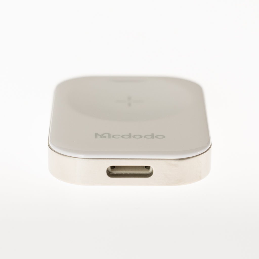 Cargador McDodo Inalámbrico Portable Wirelesfor Apple Watch Color Blanco — foto 3