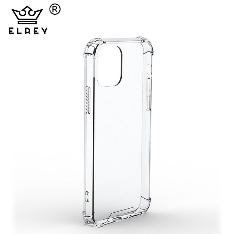 Estuche Protección El Rey Hard Case Reforzado Apple iPhone 13 Pro Max Color Transparente