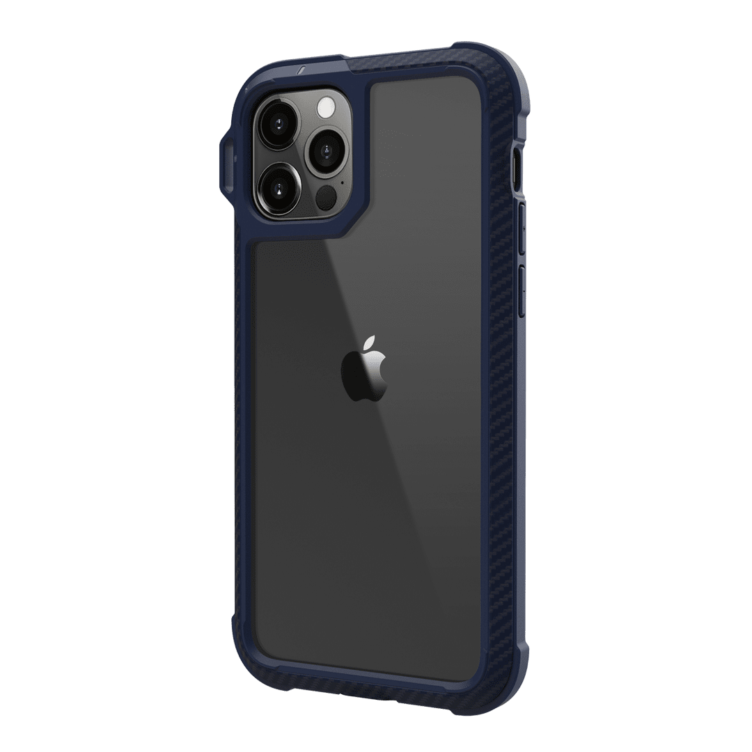 Estuche Clásico SwitchEasy Explorer Protective Apple iPhone 12 Pro Max Color Azul Marino