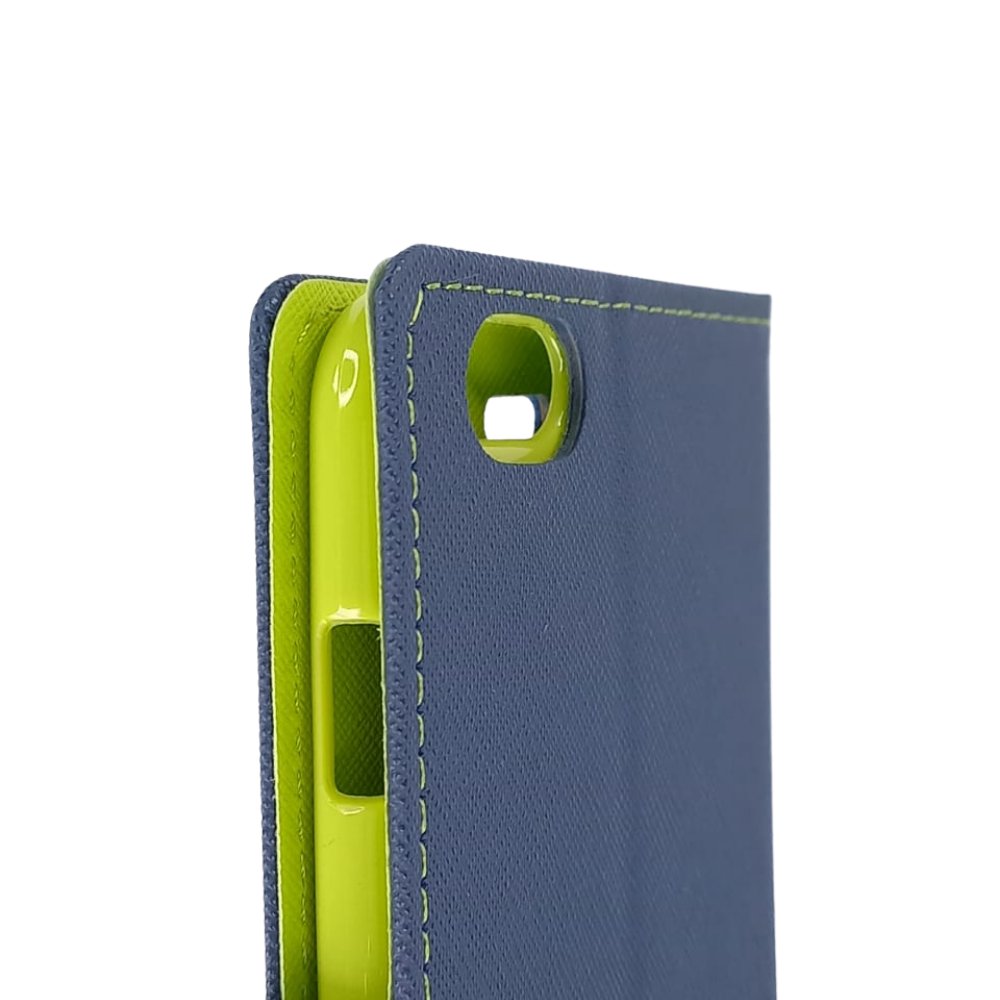 Estuche Carteras Goospery Fancy Diary Apple iPhone 6 Plus Color Azul / Verde — foto 3