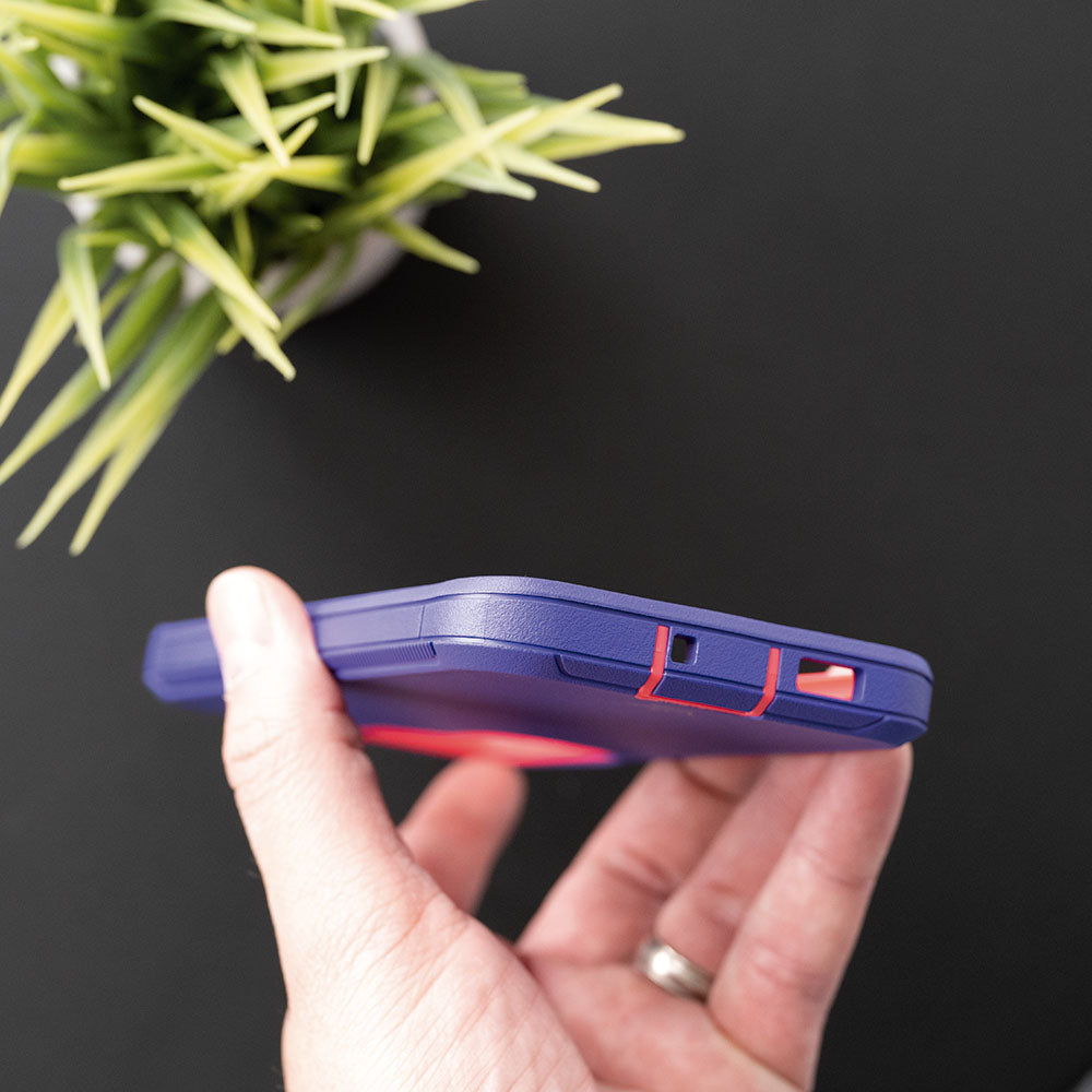 Case El Rey Defender | Samsung S22 Plus | Morado/rosado — foto 6
