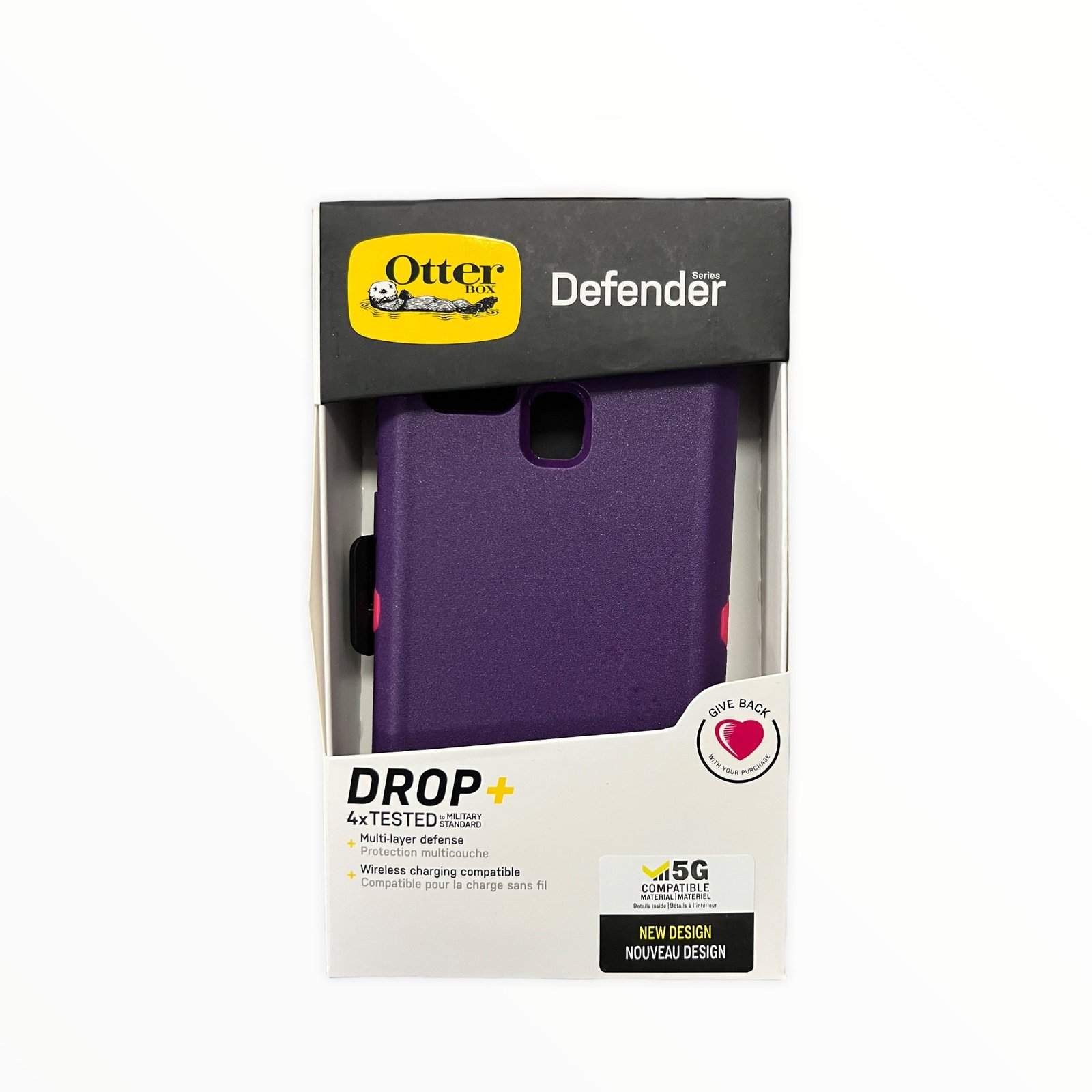Case OtterBox Defender Samsung A21s - Morado/Rosado — foto 2