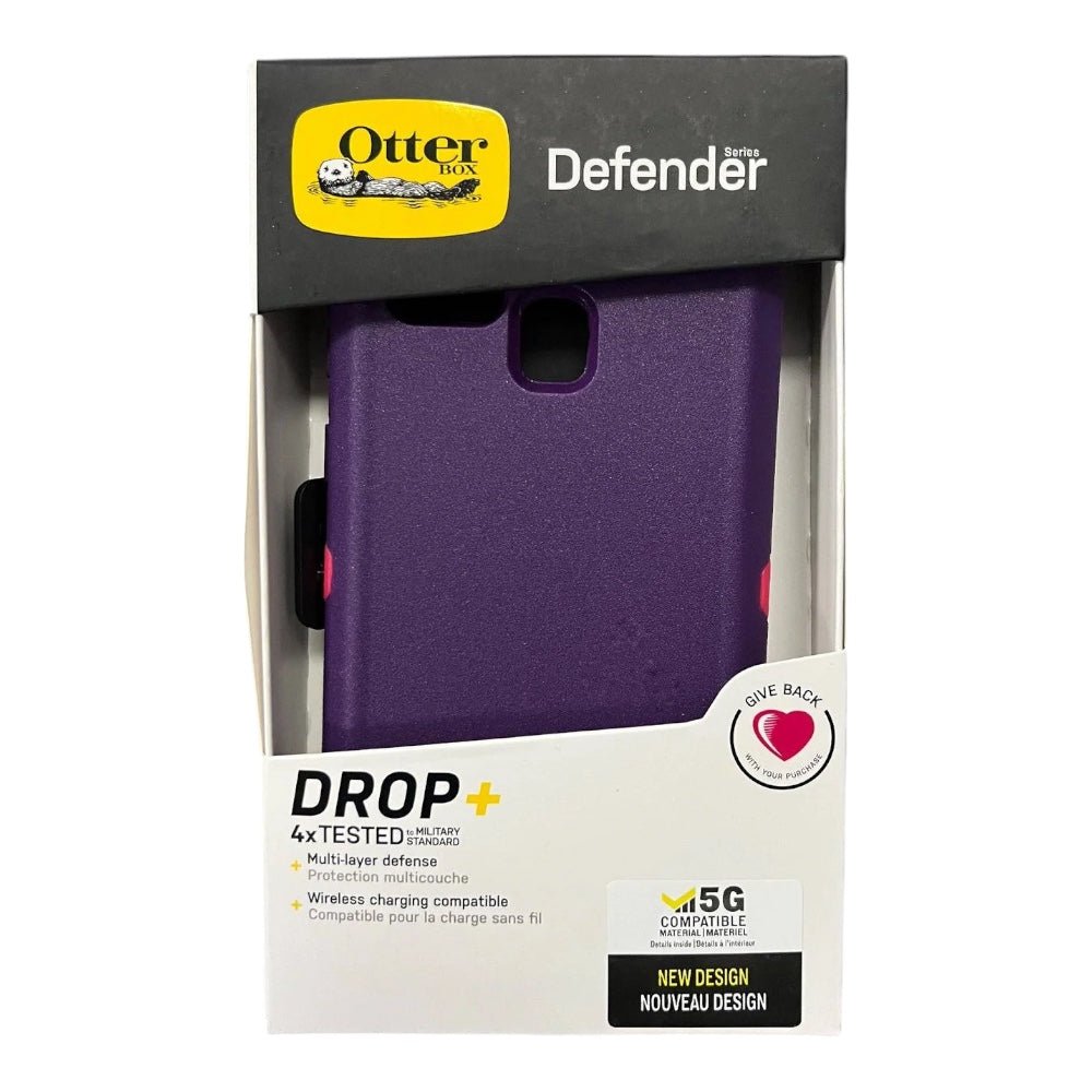 Case OtterBox Defender Samsung A21s - Morado/Rosado