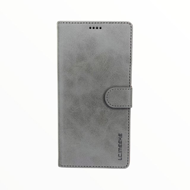 Estuche Carteras LC Imeeke Folio para iPhone 12/12 Pro - Gris