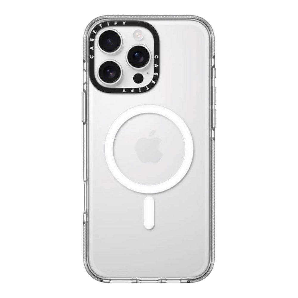 Estuche CASETiFY Impact MagSafe Transparente para iPhone 15 Plus