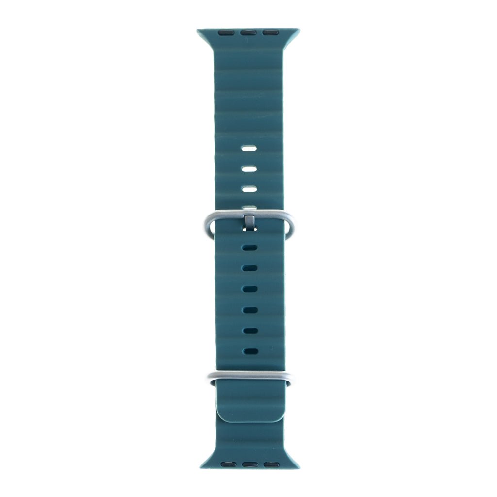Accesorio el Rey Pulsera Silicon Ocean 38 / 40 / 41 Mm Verde Esmeralda — foto 2