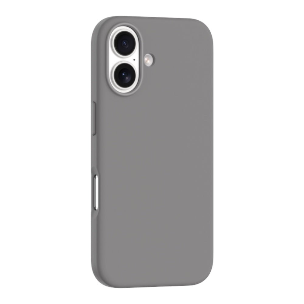 Estuche Devia Skin iPhone 16 Nature Series Silicone Magnetic Case Color Gris Oscuro — foto 2