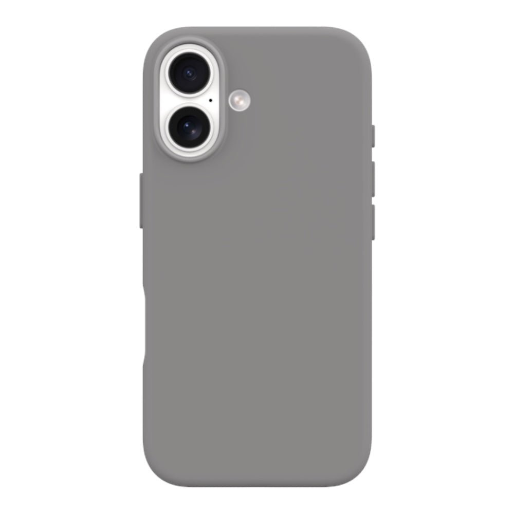 Estuche Devia Skin iPhone 16 Nature Series Silicone Magnetic Case Color Gris Oscuro