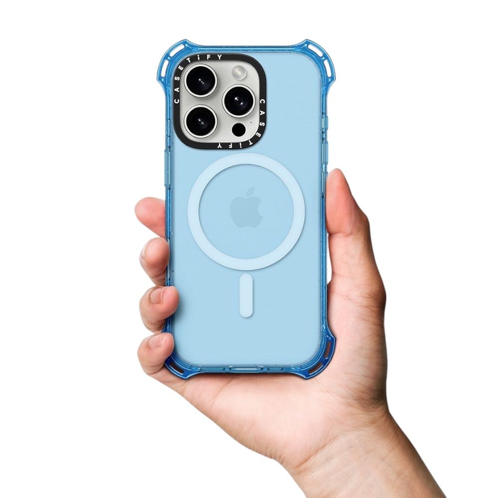 Estuche CASETiFY Bounce iPhone 15 Plus Azul — foto 3