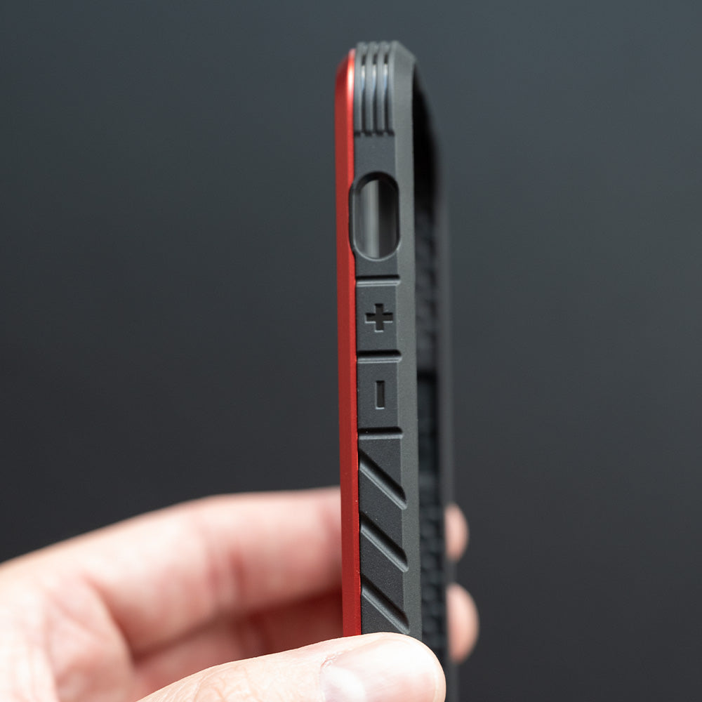 Estuche Protección El Rey Defense para iPhone 12 - Rojo — foto 6