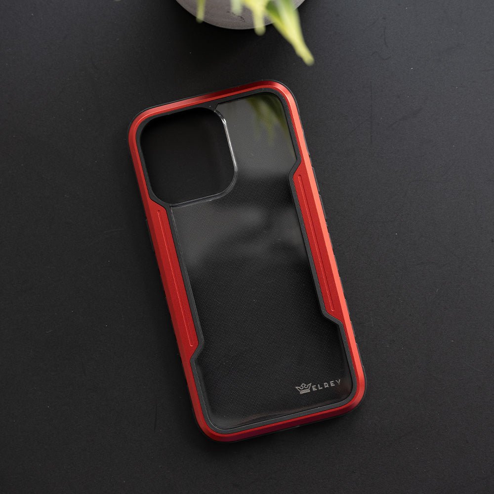 Estuche Protección el Rey Defense iPhone 12 Pro Max - Rojo