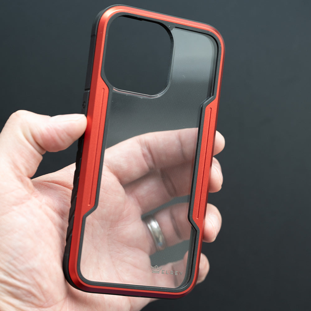 Estuche Protección el Rey Defense Apple iPhone 13 Pro Max Color Rojo — foto 7