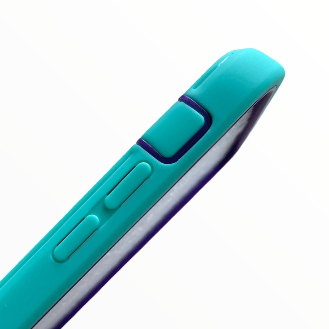 Estuche Protección El Rey Warrior a Prueba de Impactos Apple iPhone 12 , iPhone 12 Pro Color Turquesa — foto 3