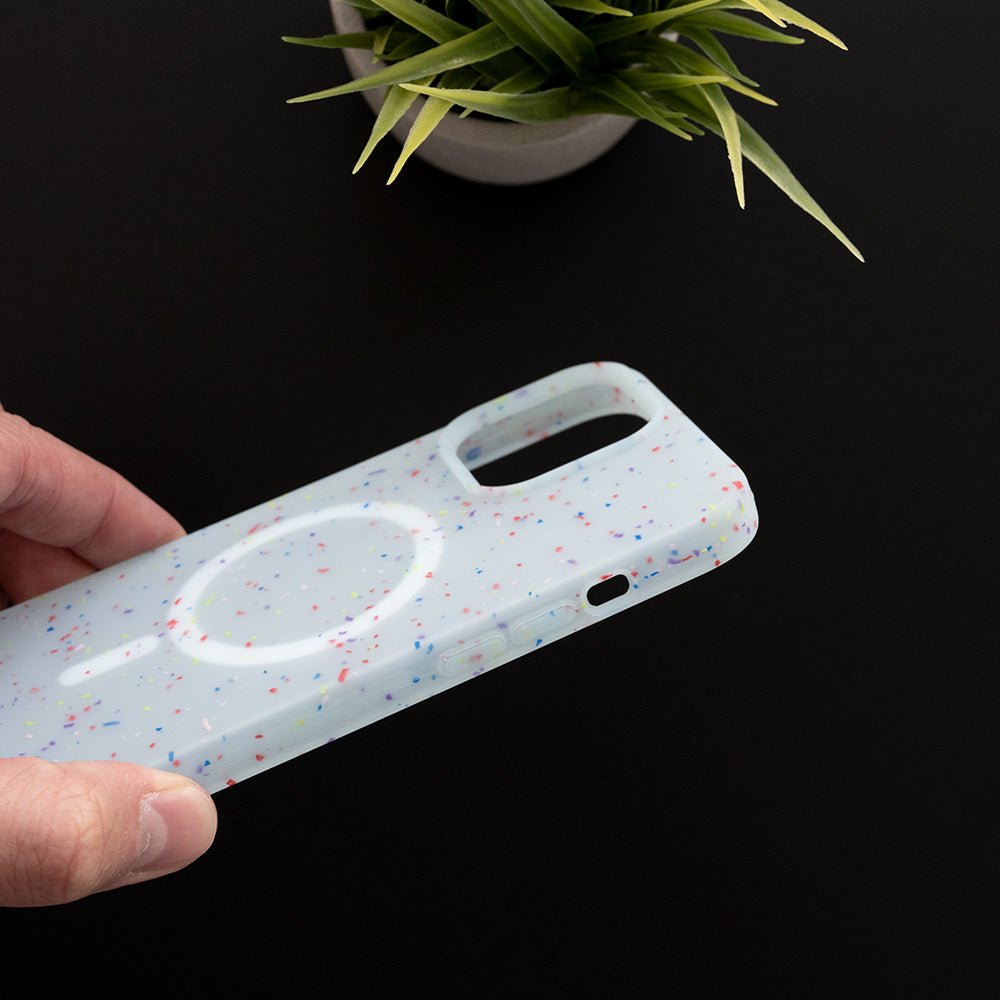 Estuche MagSafe El Rey MagSafe Core Apple iPhone 13 Color Celeste — foto 4